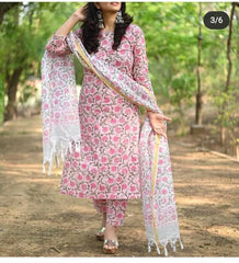 Palazzo Kurta Set for Women Printed Salwar Kameez Dupatta Beautiful