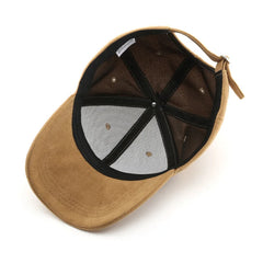 FS Khaki Beige Cashmere Baseball Hat For Men Stylish Japanese Korean