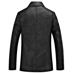 Soft Leather Jackets Men Leather Jacket Thick Moto Coats Casaco