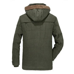 Winter Mens Long Down Jacket Good Quality Hooded Thicked Warm Parkas