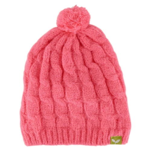 Kids Fleece Lined Snow Bunny Beanie