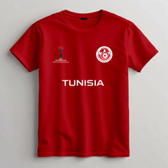Tunisia Football Team Fan T-Shirt – 2026 Football World Cup TShirt