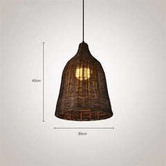 Japanese Bamboo Pendant Lamps