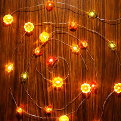 9.8ft 30LEDs Waterproof Battery Operated Halloween String Lights