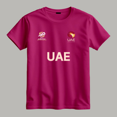 Cricket World Cup 2026 UAE Team Fan T-Shirt |  Male & Female Fan Jersey