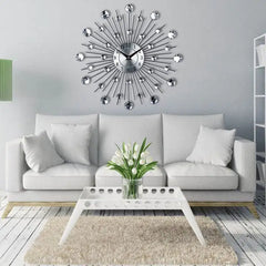 Sunburst Wall Clock