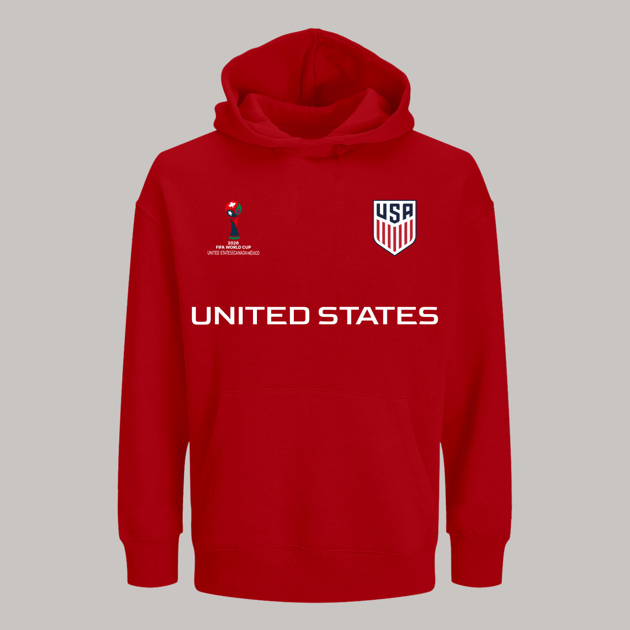 USA Soccer Team Fan Hoodie – 2026 World Cup Football Sweatshirt
