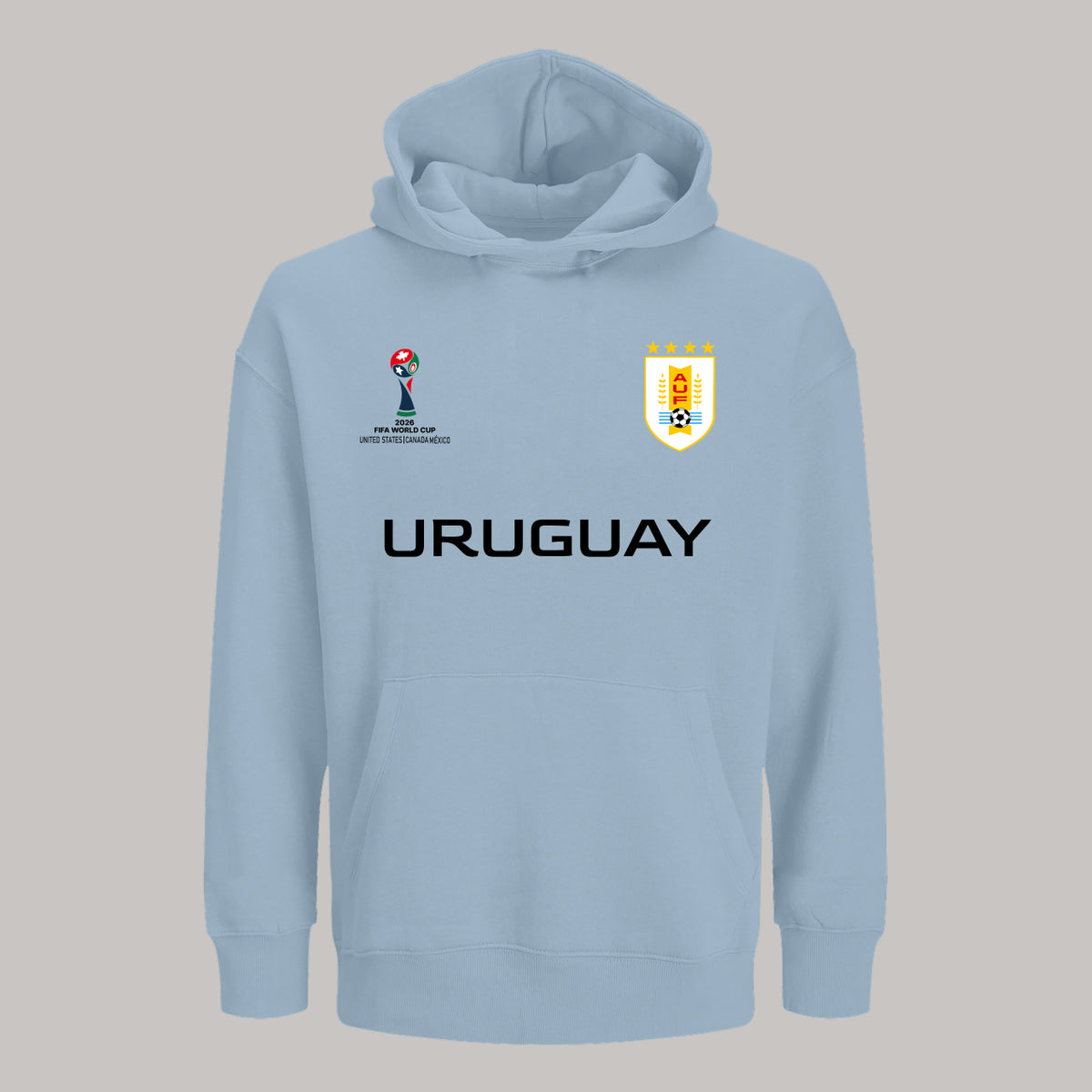 Uruguay Soccer Team Fan Hoodie – 2026 World Cup Football Sweatshirt