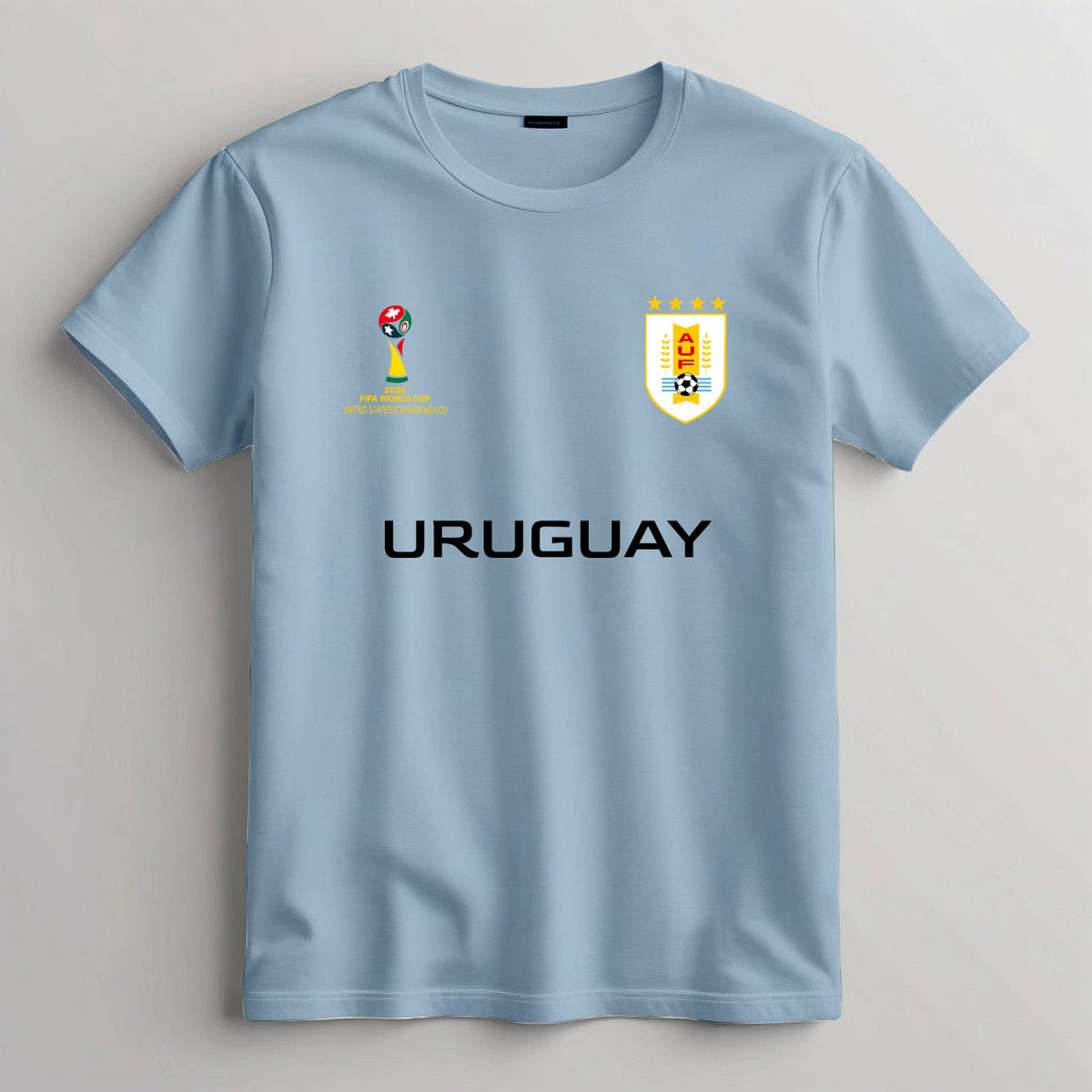 Uruguay Football Team Fan T-Shirt – 2026 Football World Cup TShirt