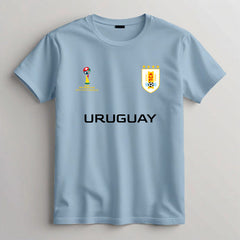 Uruguay Football Team Fan T-Shirt – 2026 Football World Cup TShirt