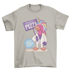 Unicorn Turkey Thanksgiving Funny T-shirt