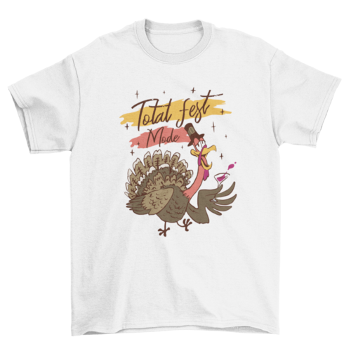 Drunk turkey thanksgiving t-shirt