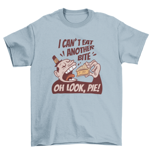 Thanksgiving holiday food t-shirt design