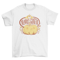 Thanksgiving happy pumpkin t-shirt