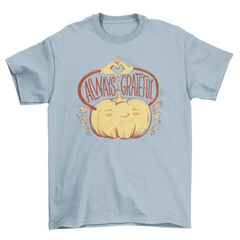 Thanksgiving happy pumpkin t-shirt