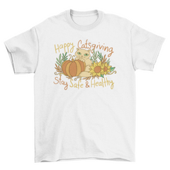 Happy catsgiving t-shirt