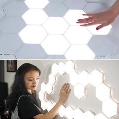 Touch Sensitive Hexagonal Lamps