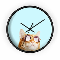 Cat is Alway's Right Wall clock