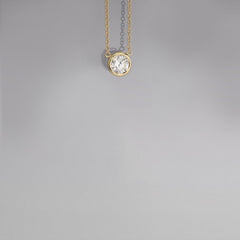 18K Gold-Plated Stainless Steel Pendant Necklace