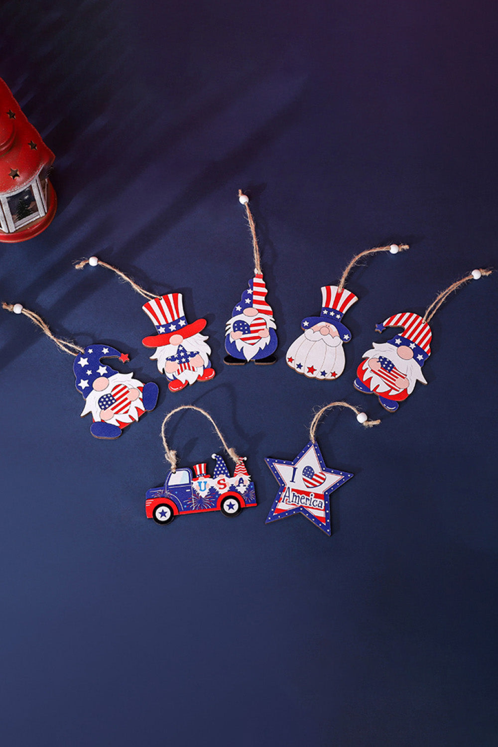 7-Piece Independence Day Hanging Ornaments