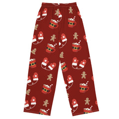 Cute Retro Christmas Pajama Pants, Pajama Pants for christmas print, Matching Christmas Pajamas, Family Pajama, Group Xmas Gifts