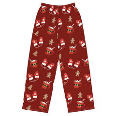 Cute Retro Christmas Pajama Pants, Pajama Pants for christmas print, Matching Christmas Pajamas, Family Pajama, Group Xmas Gifts