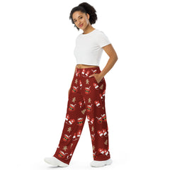 Cute Retro Christmas Pajama Pants, Pajama Pants for christmas print, Matching Christmas Pajamas, Family Pajama, Group Xmas Gifts