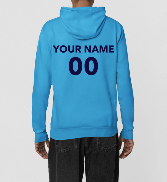 England Cricket Hoodies For T20 ICC World Cup 2024 | England Cricket Team Hoodie Print With Customized Name & Number On The Back Side Of Hoodie