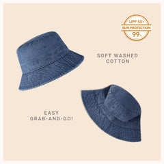 Classic Washed Cotton Bucket Hat