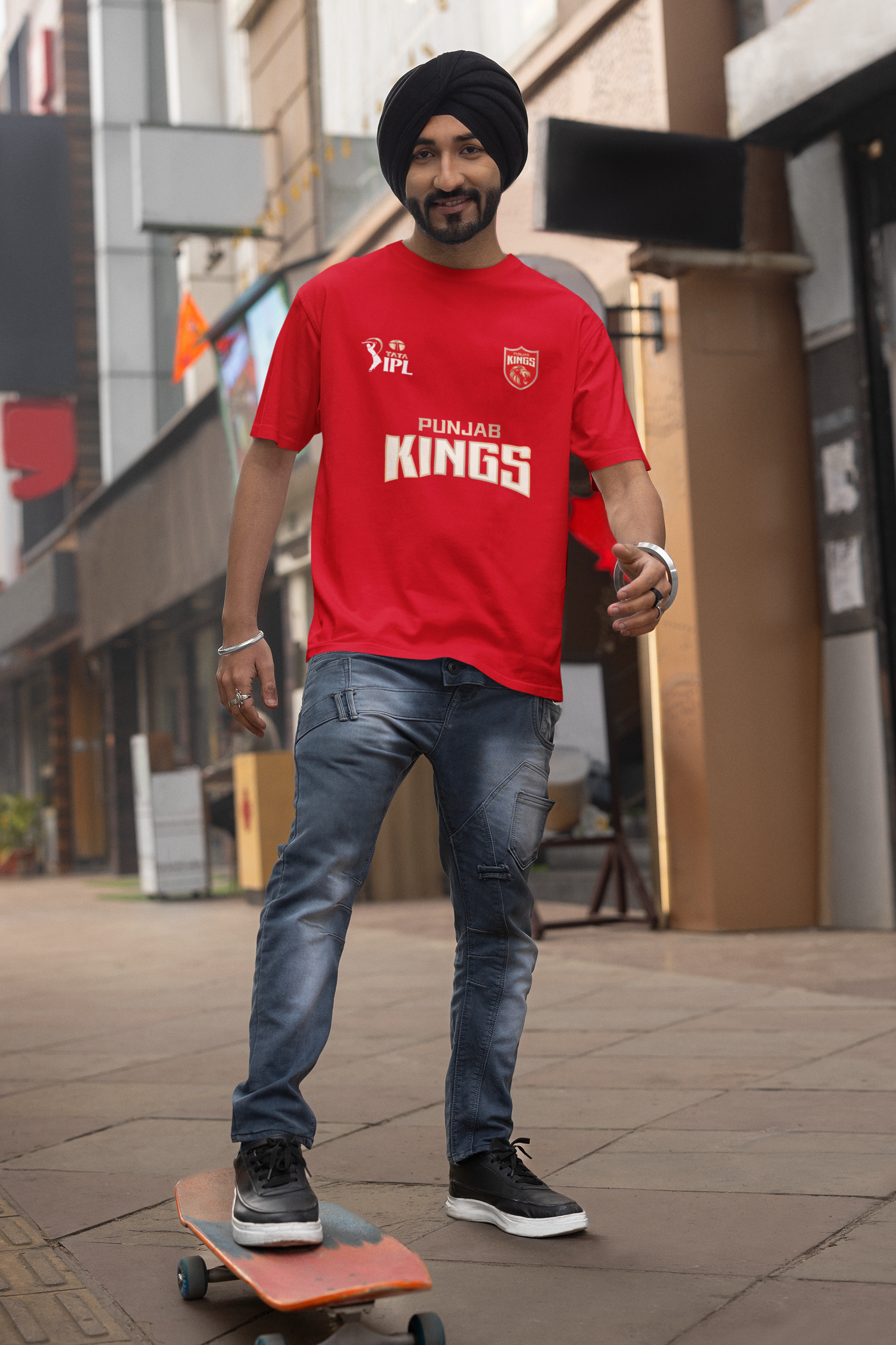 Punjab Kings Team Fan T-Shirt |  Male & Female Fan Jersey