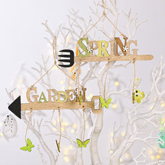 Easter Wooden Hanging Widget