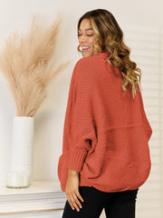 Open Front  Cardigan with Pockets