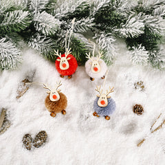 4-Piece Reindeer Hanging Widgets