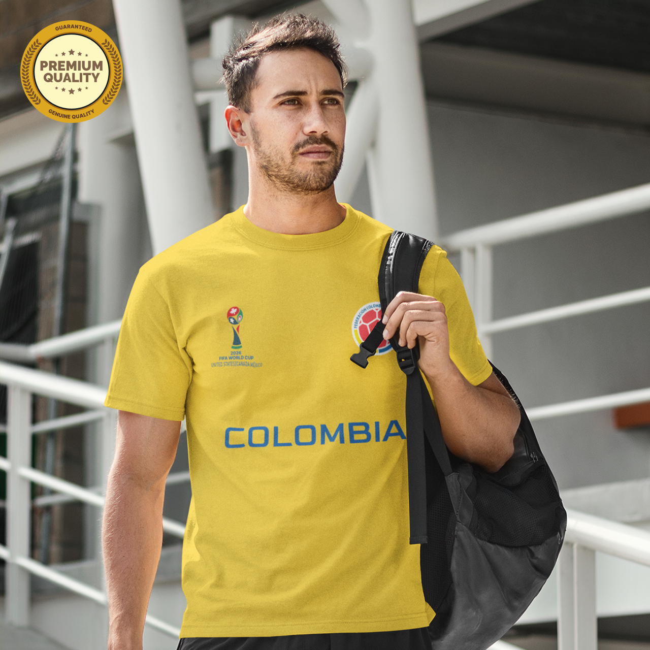 Colombia Football Team Fan T-Shirt – 2026 Football World Cup TShirt