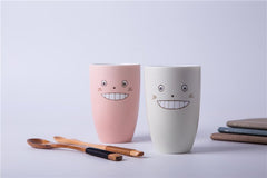 Cute Cartoon Couple Cup