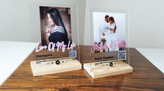 Personalized Gift Glass Art Music Plaque, Song Plaque, Spotify Sign