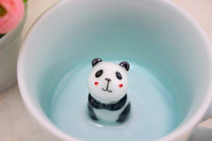 Handmade Cute Panda Ceramic Coffee Cup