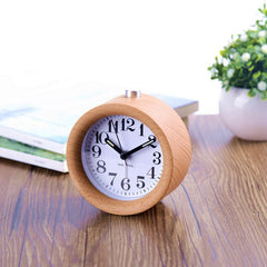 Wooden LED Alarm Clock