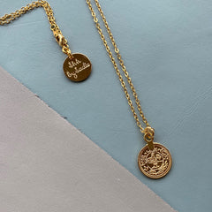 Gold Coin Necklace