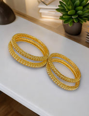 The Elegance of Indian Gold-Plated Bangles: Tradition Meets Modernity