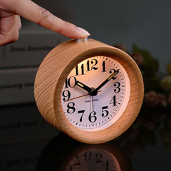 Wooden LED Alarm Clock