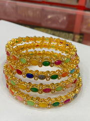 The Elegance of Indian Gold-Plated Bangles: Tradition Meets Modernity