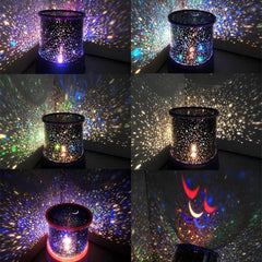 Star LED Projector Night Light