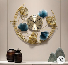 Metal Wall Decor and Hanging Clock Wall Hanging for Home Decoration