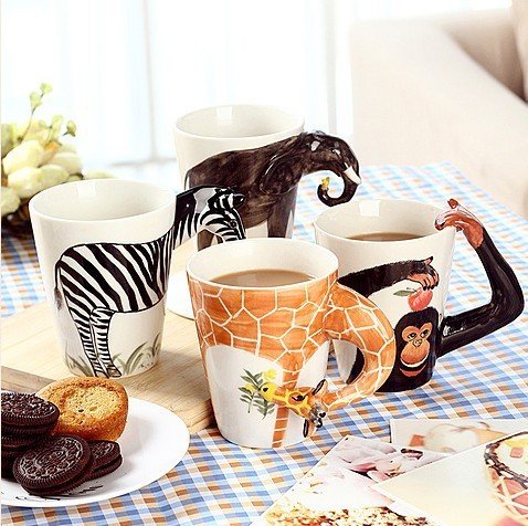 3D Animal Ceramic Mug