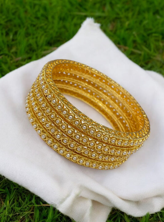 The Elegance of Indian Gold-Plated Bangles: Tradition Meets Modernity