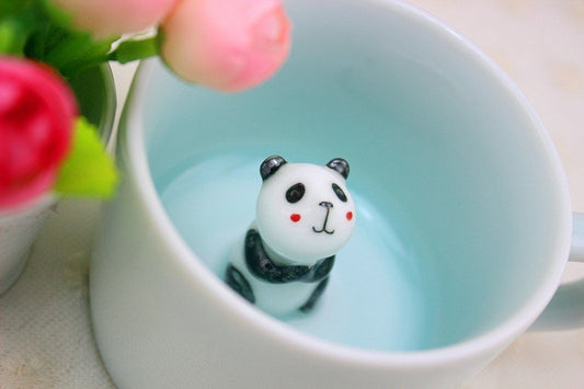 Handmade Cute Panda Ceramic Coffee Cup