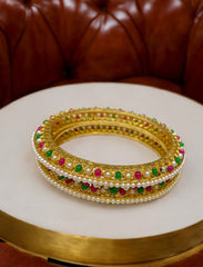 The Elegance of Indian Gold-Plated Bangles: Tradition Meets Modernity