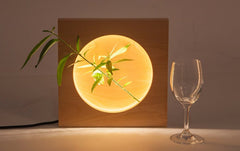 Beech Moon LED Lamp