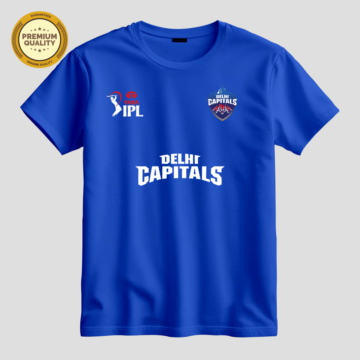 Delhi Capitals Team Fan T-Shirt |  Male & Female Fan Jersey